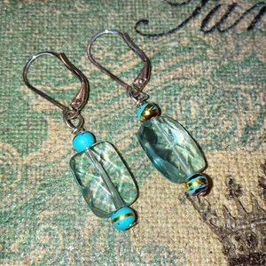 Pale Blue Earrings
